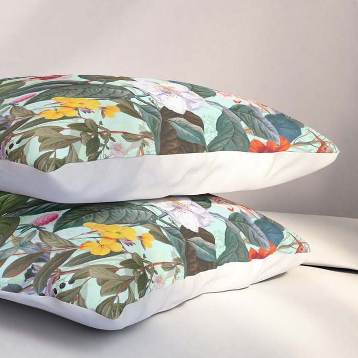 Summer Botanical Garden XVI Pillow Sham Gallery Image 3