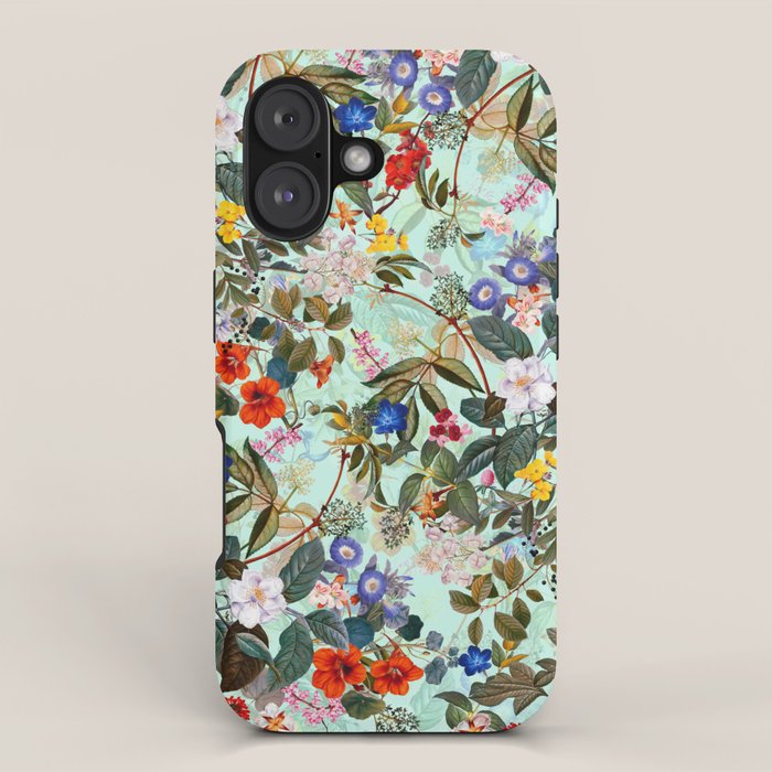 Summer Botanical Garden XVI iPhone Case Gallery Image 1