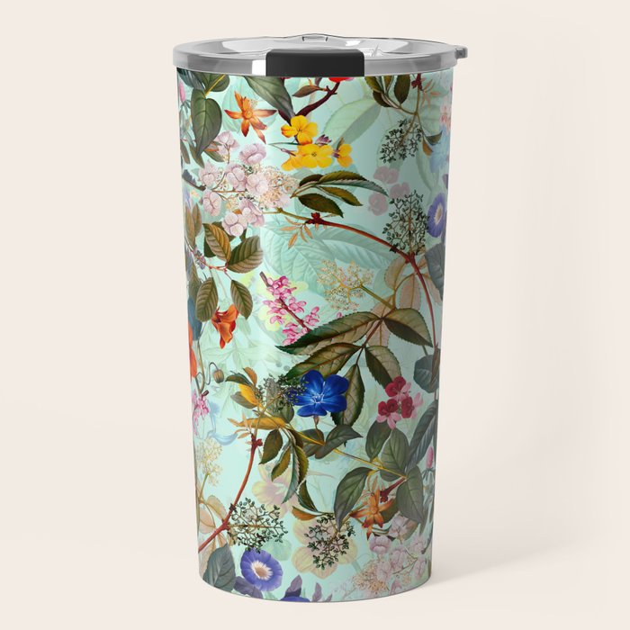 Summer Botanical Garden XVI Travel Mug Gallery Image 1