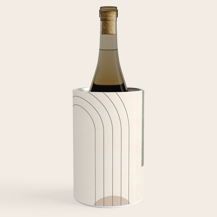 Minimal Geometric Shapes 180 Wine Chiller Gallery Image 1