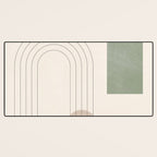 Minimal Geometric Shapes 180 Desk Mat Gallery Image 3