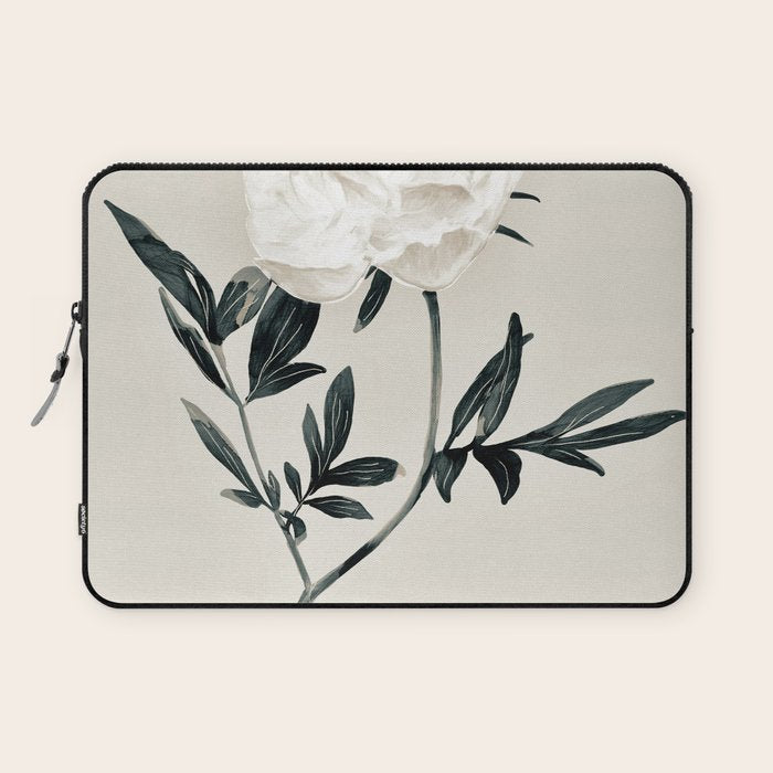 White Rose  Laptop Sleeve Gallery Image 1