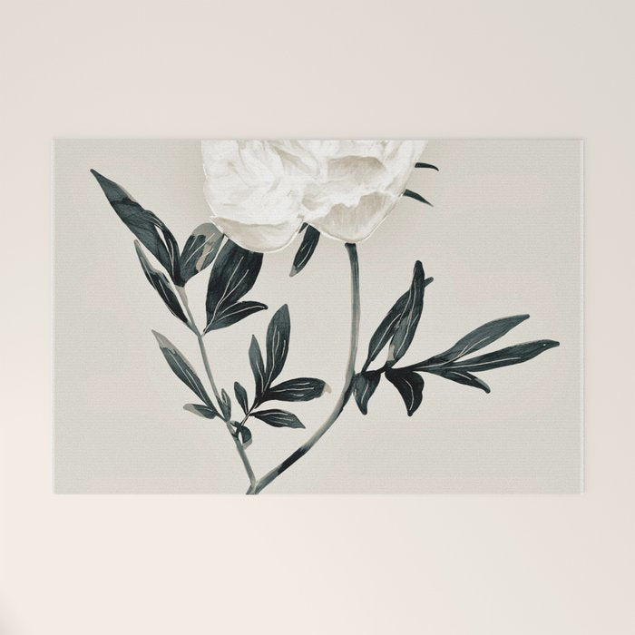 White Rose  Welcome Mat Gallery Image 1