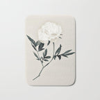 White Rose  Bath Mat Gallery Image 1