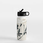White Rose  Water Bottle Gallery Image 1