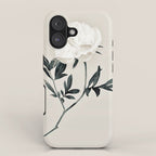 White Rose  iPhone Case Gallery Image 1