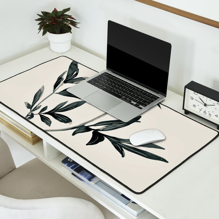 White Rose  Desk Mat Gallery Image 2