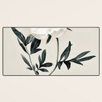 White Rose  Desk Mat Gallery Image 3