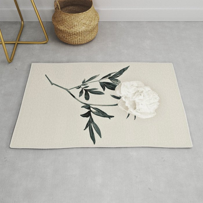 White Rose  Rug Gallery Image 1