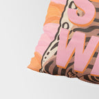Tibetan Tiger // Stay Wild Color Wave Pillow Sham Gallery Image 4