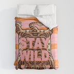 Tibetan Tiger // Stay Wild Color Wave Comforter Gallery Image 6
