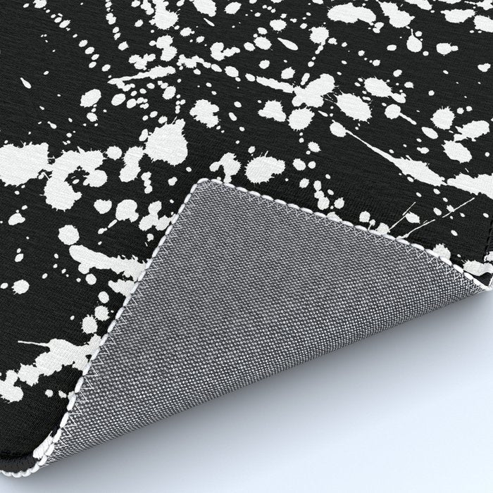 Splat Black Rug Gallery Image 4