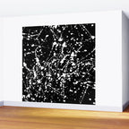 Splat Black Wall Mural Gallery Image 2