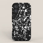 Splat Black iPhone Case Gallery Image 1
