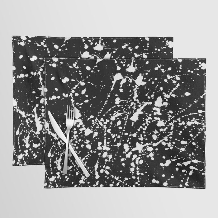 Splat Black Placemat Gallery Image 1