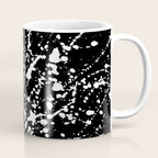 Splat Black Coffee Mug Gallery Image 1