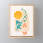 Sunny Window Garden Still Life Mini Art Print Gallery Image 1