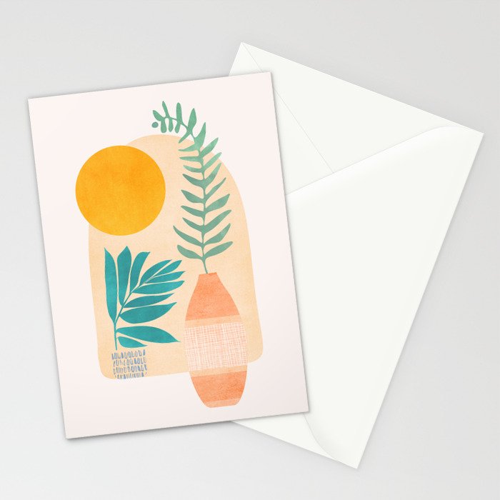 Sunny Window Garden Still Life Stationery Card Gallery Image 2