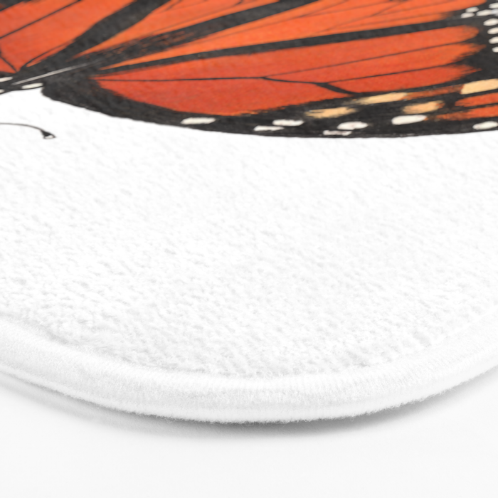 Monarch (Danaus plexippus) Bath Mat Gallery Image 3
