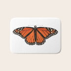 Monarch (Danaus plexippus) Bath Mat Gallery Image 1