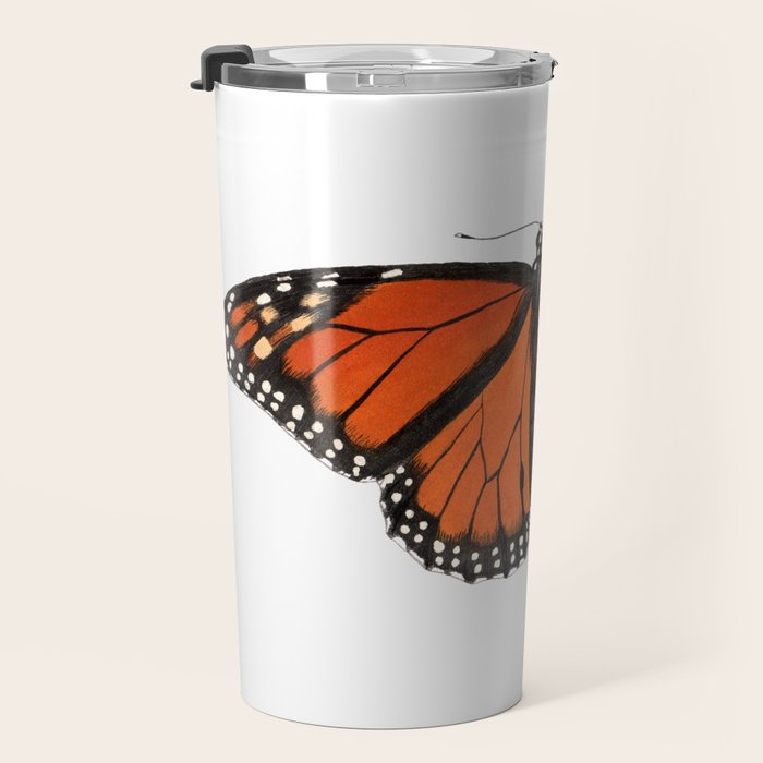Monarch (Danaus plexippus) Travel Mug Gallery Image 3