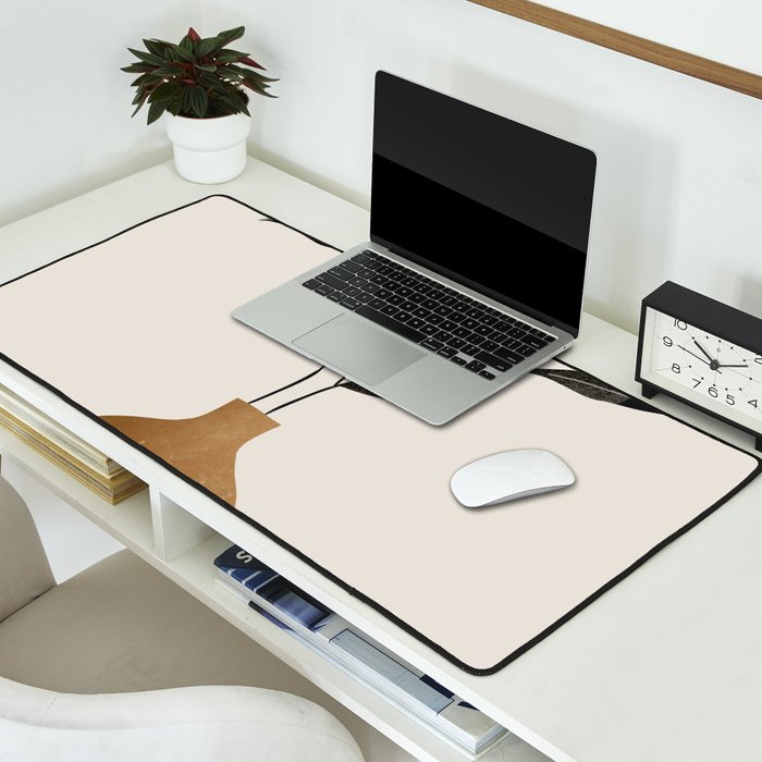 minimal plant 70 Desk Mat Gallery Image 2