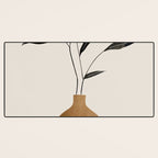 minimal plant 70 Desk Mat Gallery Image 3