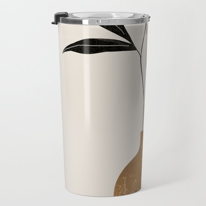 minimal plant 70 Travel Mug Gallery Image 3