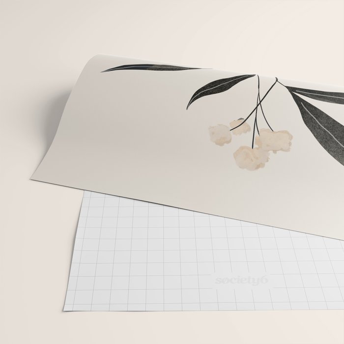 minimal plant 70 Wrapping Paper Gallery Image 2