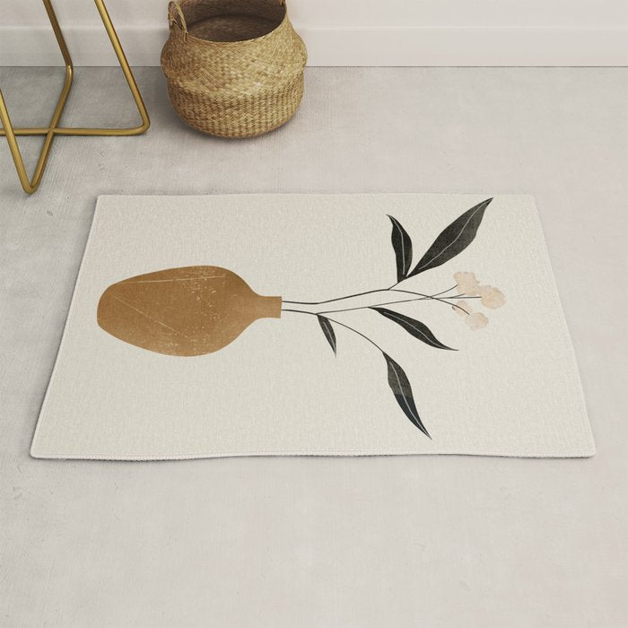 minimal plant 70 Rug Gallery Image 1