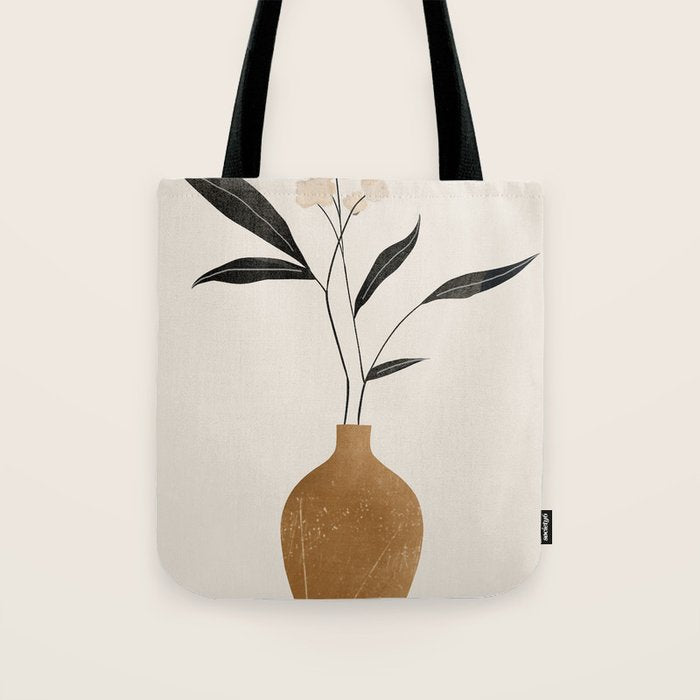 minimal plant 70 Tote Bag Gallery Image 1