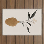 minimal plant 70 Outdoor Rug Gallery Image 1