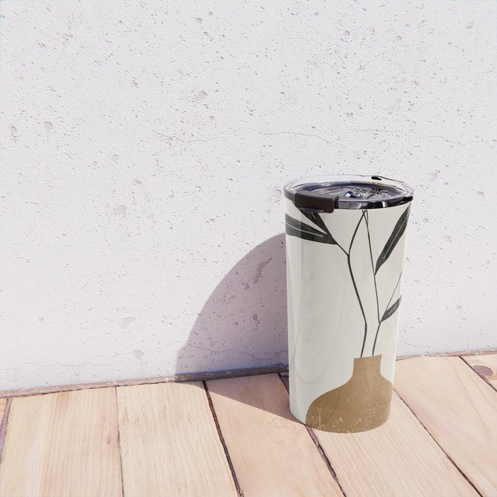 minimal plant 70 Travel Mug Gallery Image 4