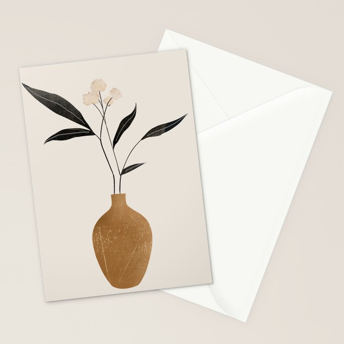 minimal plant 70 Stationery Card Gallery Image 2