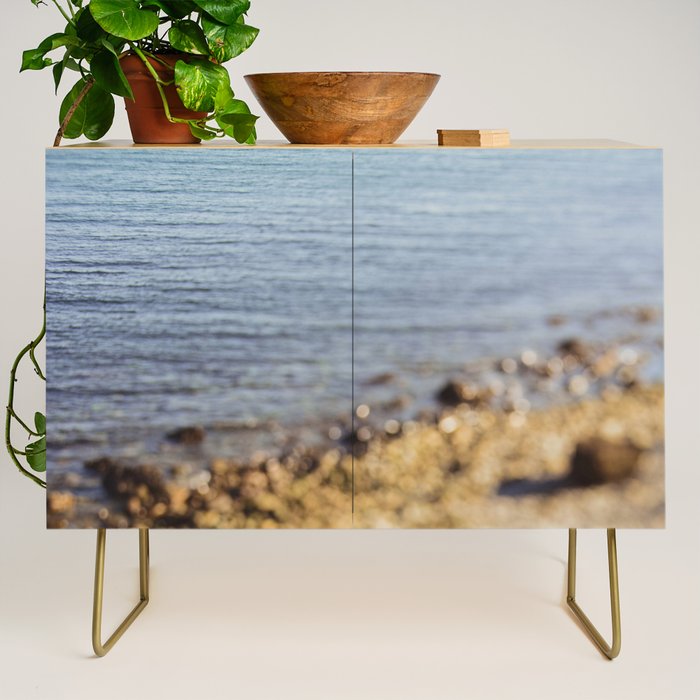 Along the Coast Nautical Ocean Art Credenza Gallery Image 1