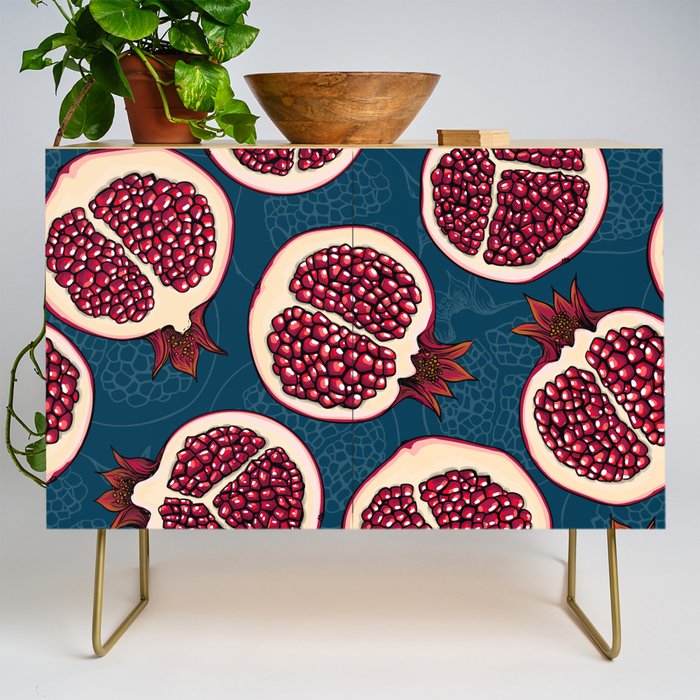 Pomegranate slices  Credenza Gallery Image 1