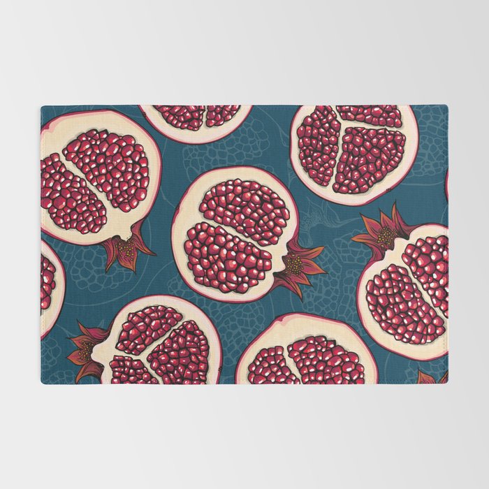 Pomegranate slices  Rug Gallery Image 2