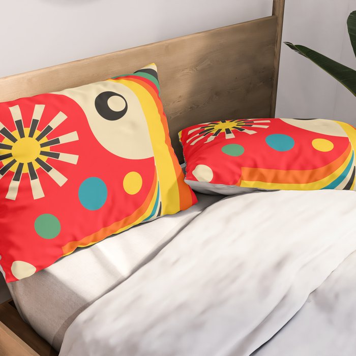 Sunshine Sparkling Girl Pillow Sham Gallery Image 2