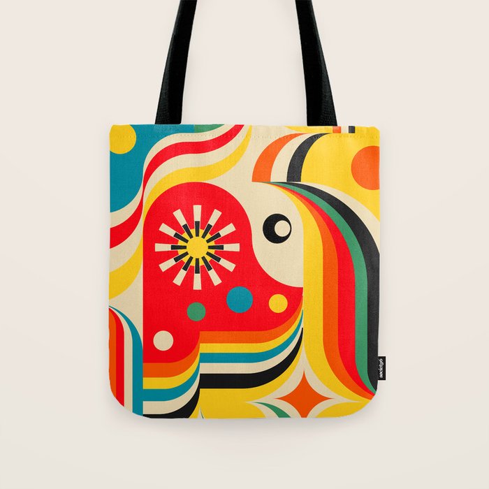 Sunshine Sparkling Girl Tote Bag Gallery Image 1