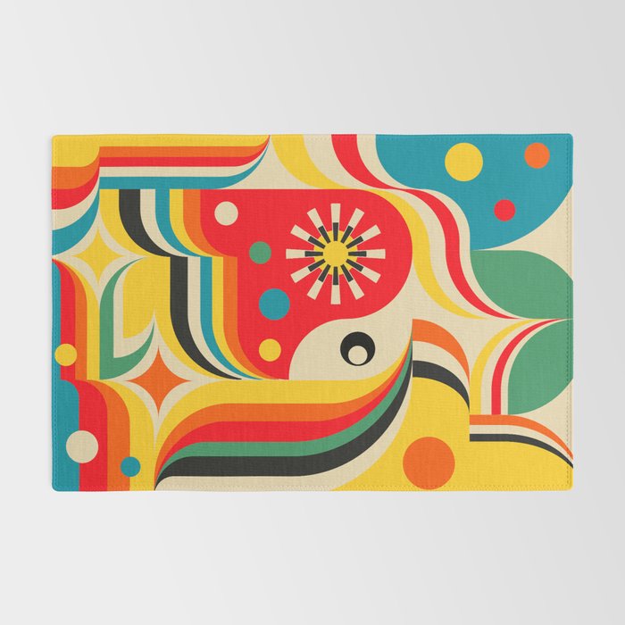 Sunshine Sparkling Girl Rug Gallery Image 2