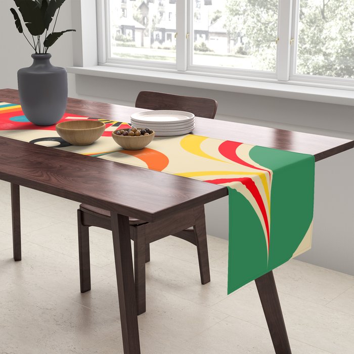 Sunshine Sparkling Girl Table Runner Gallery Image 2