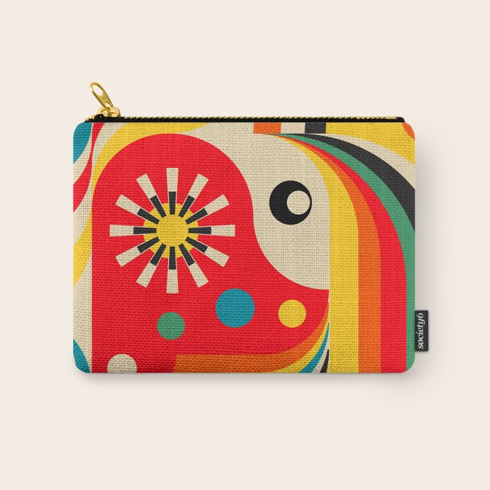 Sunshine Sparkling Girl Carry All Pouch Gallery Image 1
