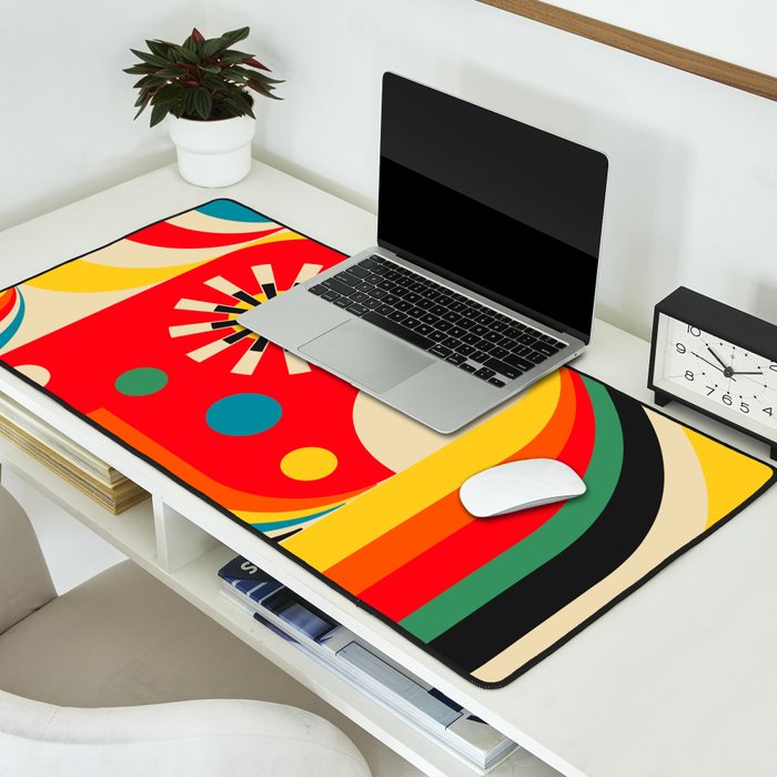 Sunshine Sparkling Girl Desk Mat Gallery Image 2