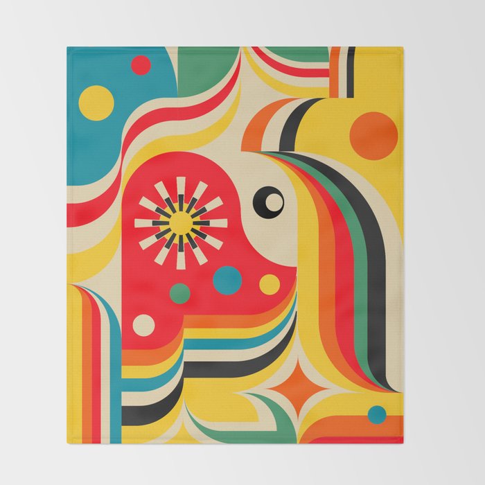 Sunshine Sparkling Girl Throw Blanket Gallery Image 2