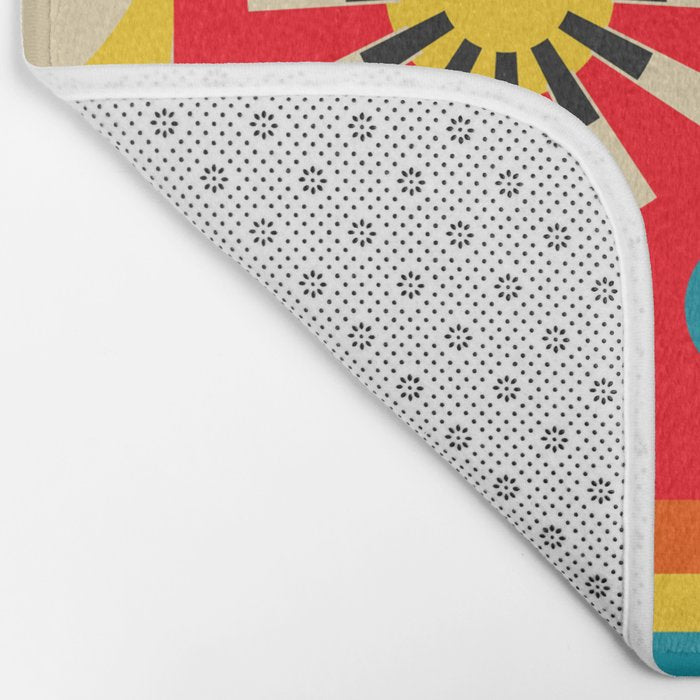Sunshine Sparkling Girl Bath Mat Gallery Image 2