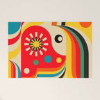 Sunshine Sparkling Girl Welcome Mat Gallery Image 1