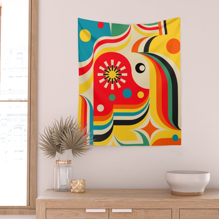 Sunshine Sparkling Girl Wall Tapestry Gallery Image 2