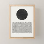Modern Waves Mini Art Print Gallery Image 1