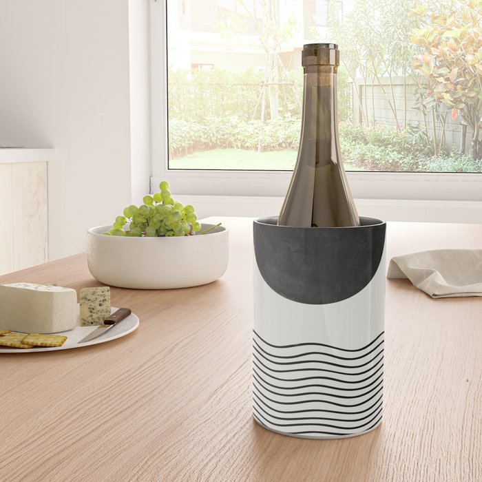 Modern Waves Wine Chiller Gallery Image 4