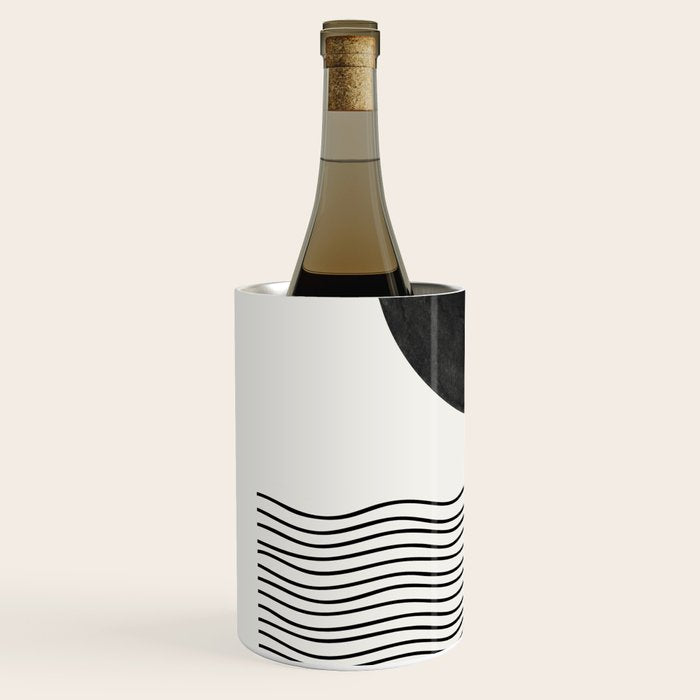 Modern Waves Wine Chiller Gallery Image 2